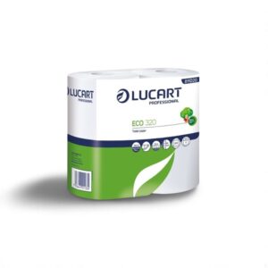 Lucart Eco 320 Compact Recycled Paper Towels - Sustainable & Space-Saving Hygiene Solution