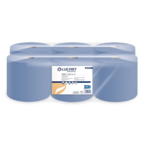 "Lucart Easy 300BS Recycled Paper Towels - Sustainable & High-Absorption Cleaning Solution"